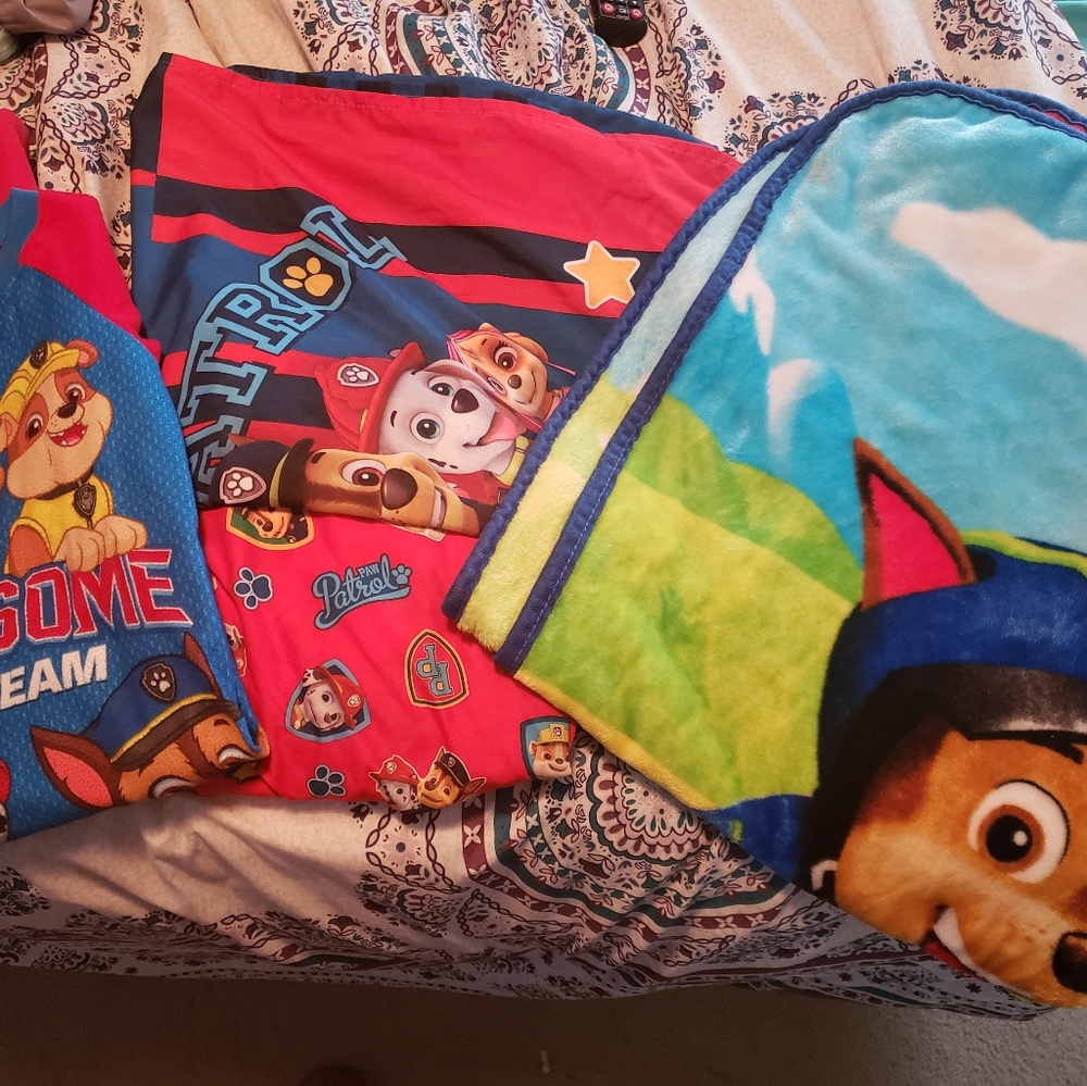 Toddler Paw Patrol Bedding set